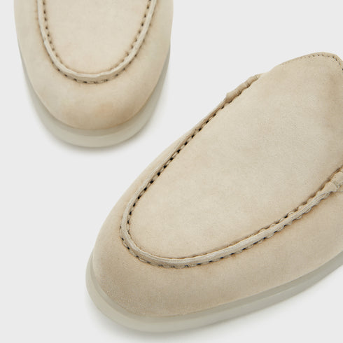 Nagra Mule | Sand Suede